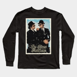 Vintage Blues Brothers Long Sleeve T-Shirt